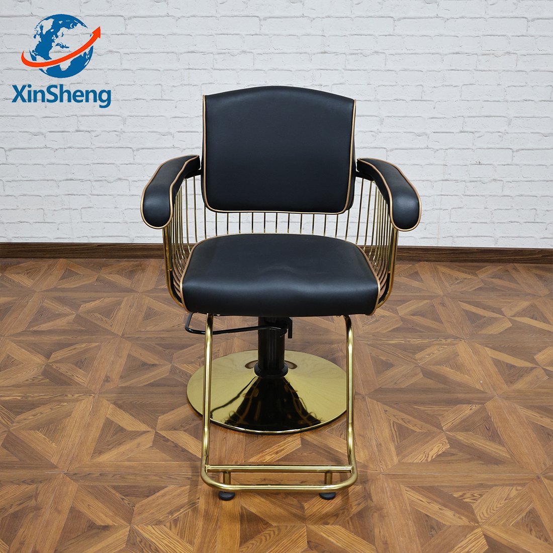 High Quality Hot Selling Wholesale Salon Chairs Furniture Hairdressing Salon Beauty Styling Pink Barber Chair For Beauty Shop