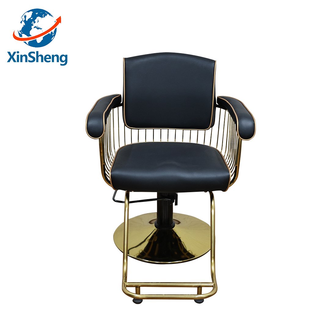 High Quality Hot Selling Wholesale Salon Chairs Furniture Hairdressing Salon Beauty Styling Pink Barber Chair For Beauty Shop