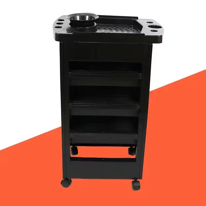 Hot Selling Salon Furniture Special Hair Perm and Dye Storage Tool Cart Trolley for Barber Shops and Beauty Salons