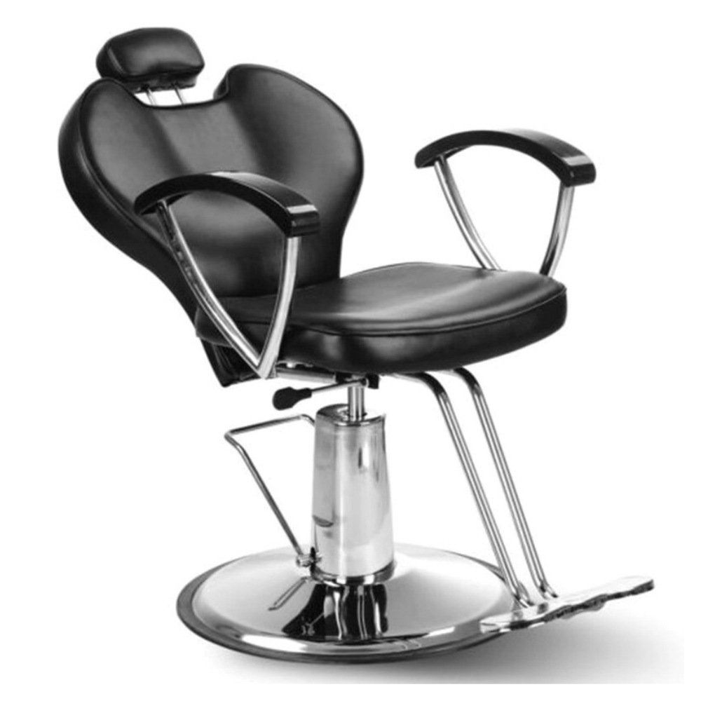 Modern Vintage PU Leather Barber Chair for Men and Women New Design Revolving Haircut Salon Spa Chair with Pump for Artists