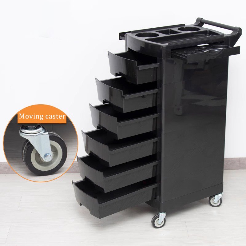 Modern Rotatable Mobile Salon Trolley Factory Wholesale Price Cheap Salon Nail Beauty Trolley