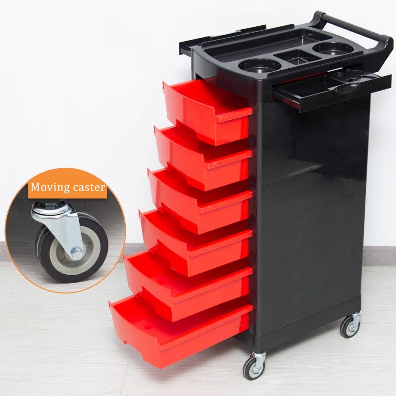 Modern Rotatable Mobile Salon Trolley Factory Wholesale Price Cheap Salon Nail Beauty Trolley
