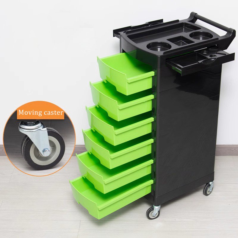Modern Rotatable Mobile Salon Trolley Factory Wholesale Price Cheap Salon Nail Beauty Trolley