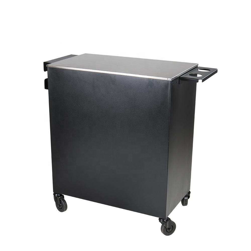 Multi-functional hairdresser tattoo artist trolley Tattoo equipment shelf Metal beauty tattoo tool cabinet