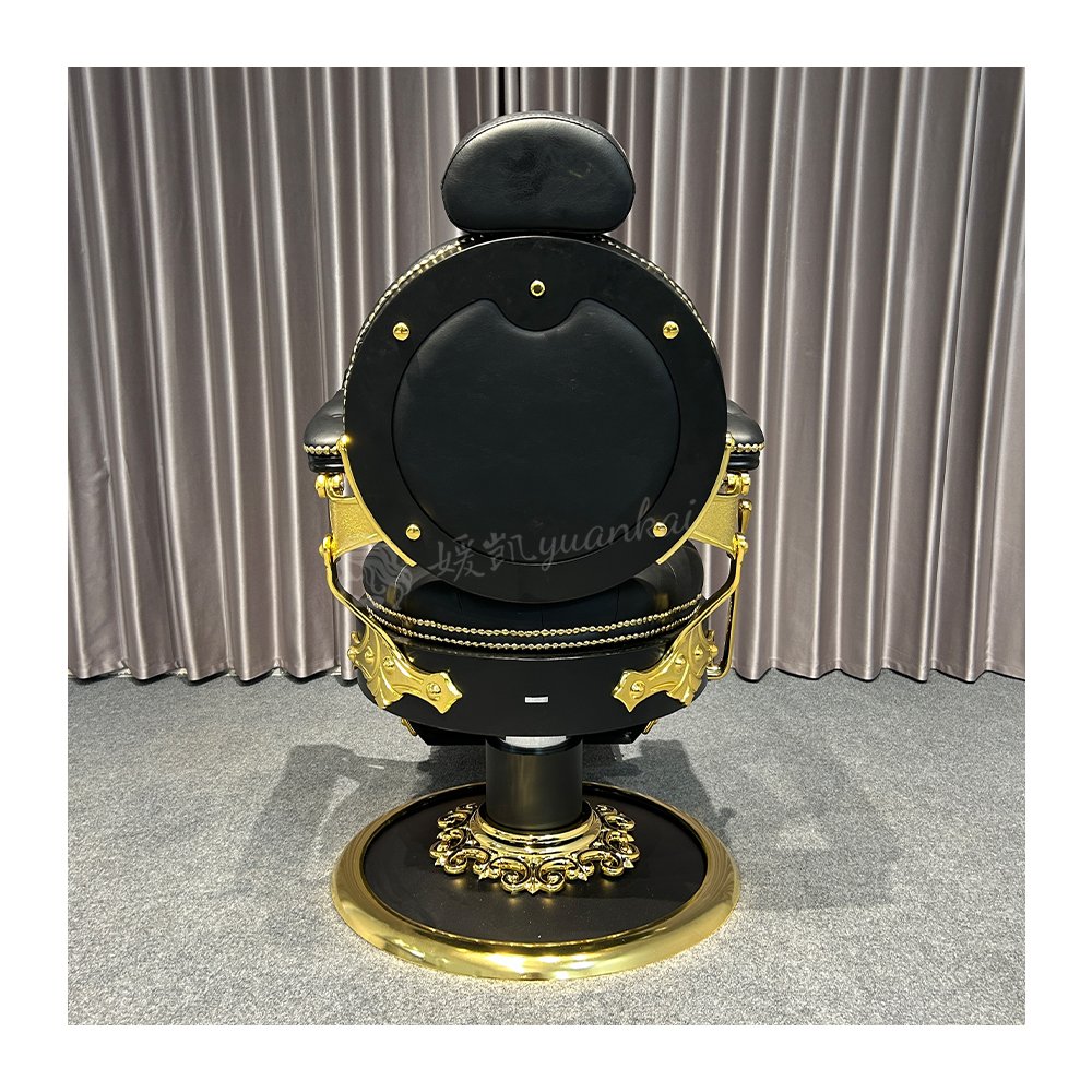 High-end Salon Vintage Men's Barber Chair Barber Shop Hair Salon Dedicated Barber Styling Chair
