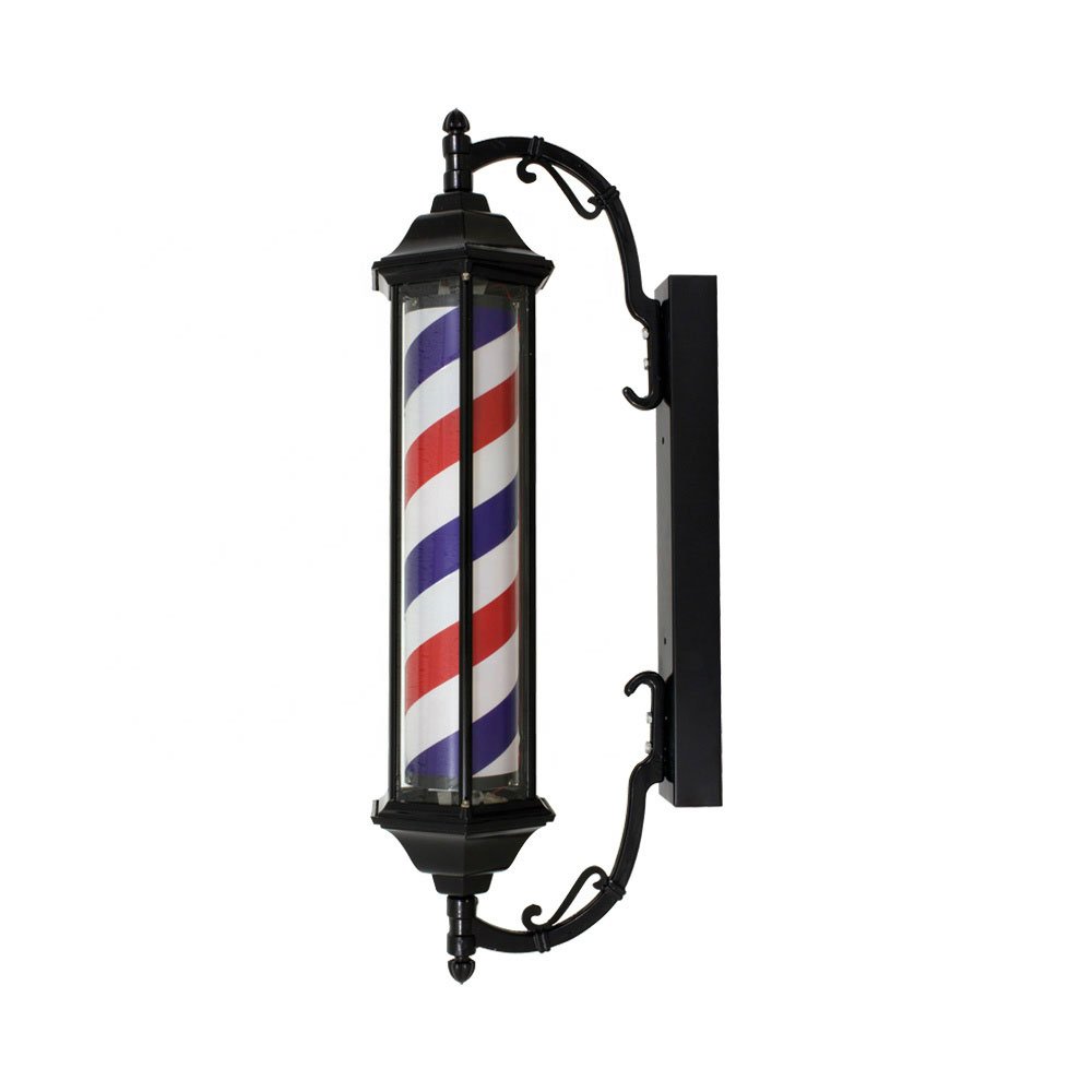 barber shop pole gold barber pole factory direct sale cheap price hairdressing salon pole