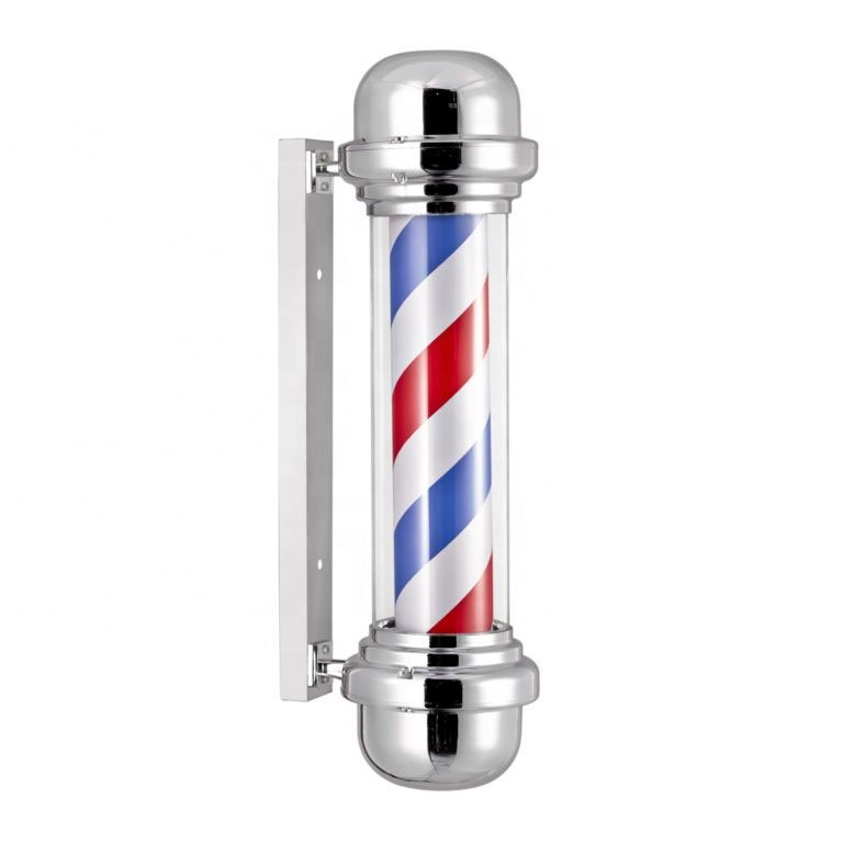 barber shop pole gold barber pole factory direct sale cheap price hairdressing salon pole