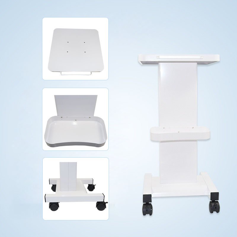 New Arrival Beauty Salon Trolley For Laser Equipment With 4 Mobile Wheels Beauty Hair Salon Rolling Trolley Cart