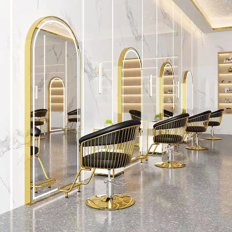 New Design modern cheap lift comfortable stylish hair beauty salon Furniture styling barber chair