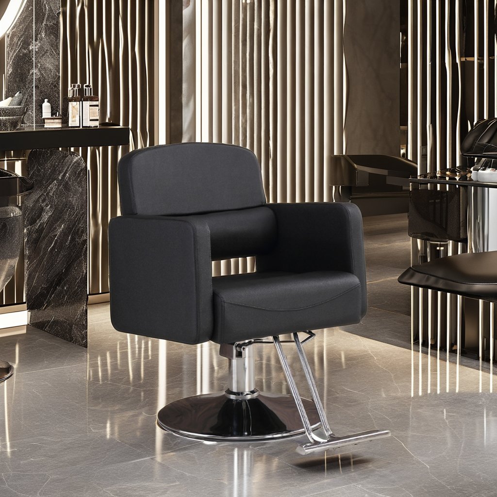 New Arrival Stylish Solid Wood Hairdressing Chair Luxury Spa and Barber Shop Salon Furniture