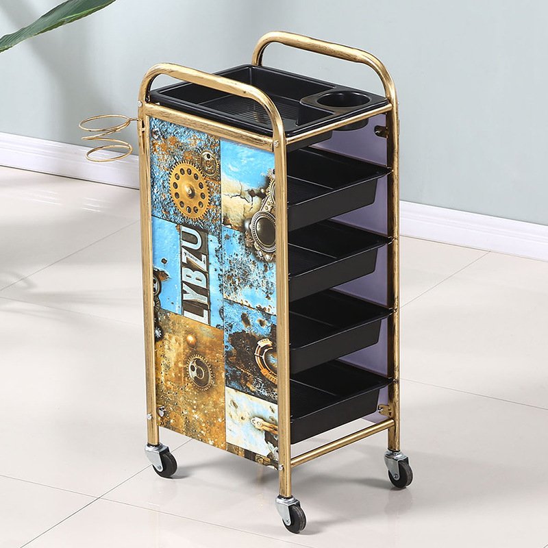 Professional Salon Hairdressing Trolley Manufactured China Hair Salon Equipment Trolley For Sale