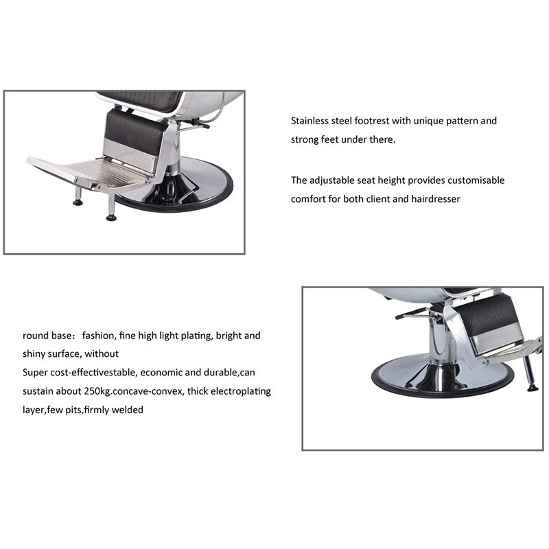 Customized Barber Chair hair chair salon Hair Cutting Chair Beauty Salon Heavy Duty Hydraulic Guangdong