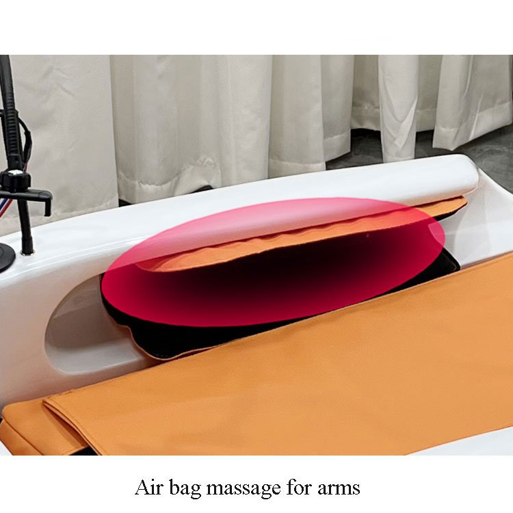 Barber Shop Electric Full Body Massage Lay Down Head Spa Massage Shampoo Bed Hair Salon Washing Chair