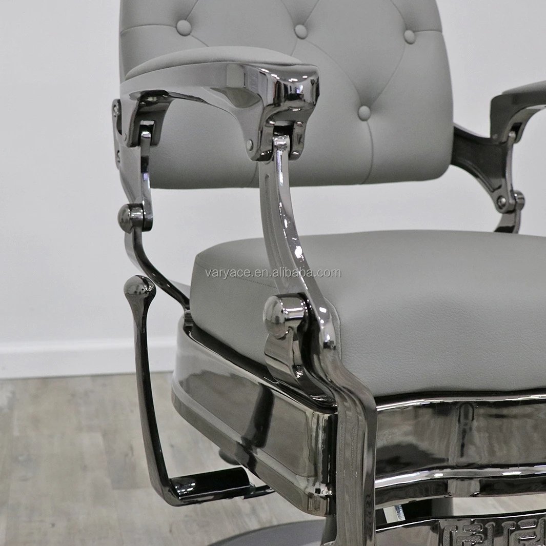 Salon barber shop equipment antique hair cutting chair vintage shaving reclining barber chair
