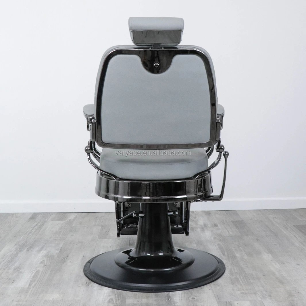 Salon barber shop equipment antique hair cutting chair vintage shaving reclining barber chair