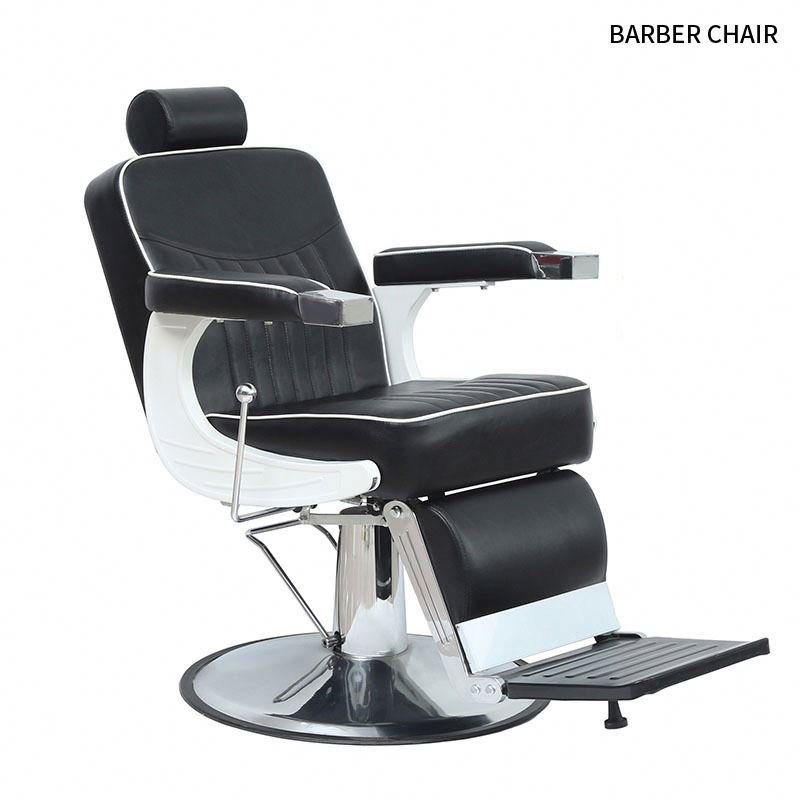 Equipment Heavy Duty Hydraulic Black Hair Salon Second Hand Barber Chair For Sale Used Belmont Barber Chair