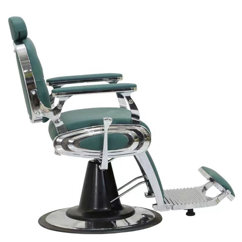 High-end hair salon hair salon chair for shaving hair salon Retro replaceable men's barber chair