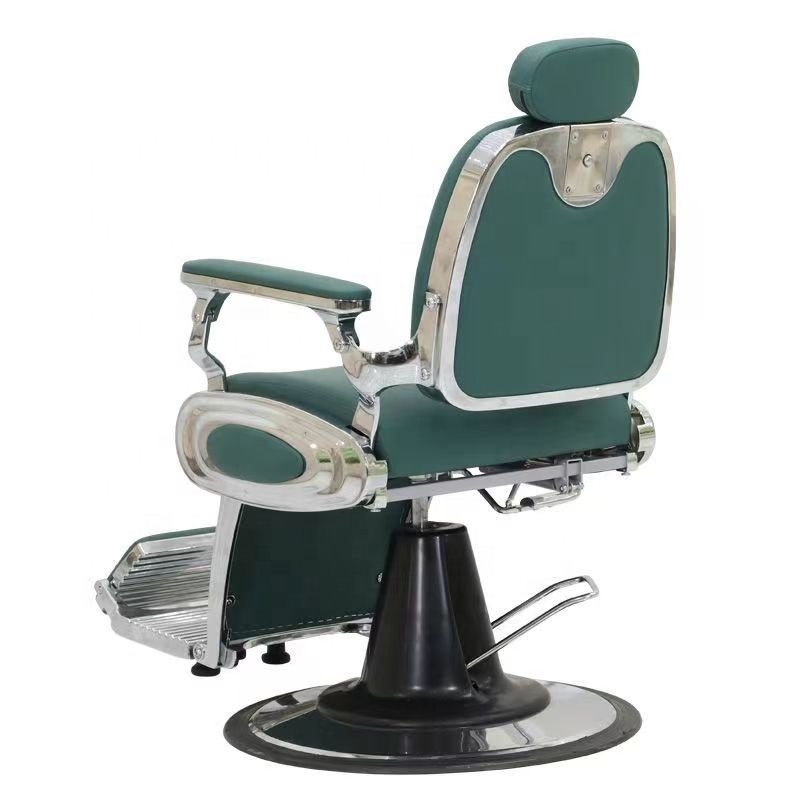 High-end hair salon hair salon chair for shaving hair salon Retro replaceable men's barber chair