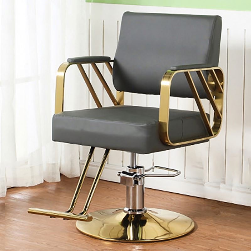 Hairdressing Equipment Barbershop Gold Chair Wholesale Salon Equipment Factory Wholesale Barber Chair