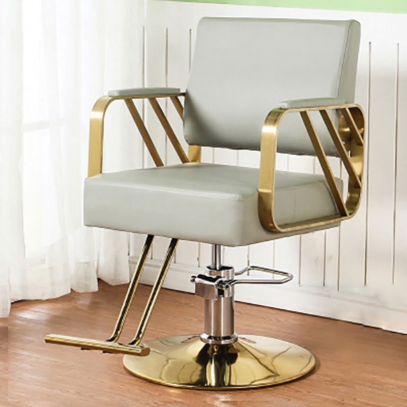 Hairdressing Equipment Barbershop Gold Chair Wholesale Salon Equipment Factory Wholesale Barber Chair