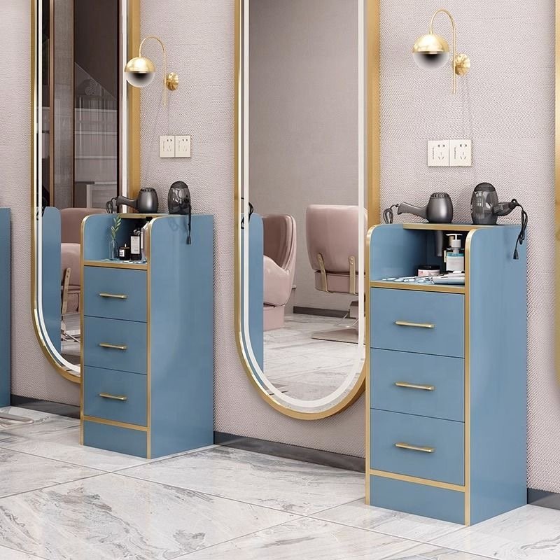 Mobile high-quality hair salon styling car beauty salon tool car hair salon trolley