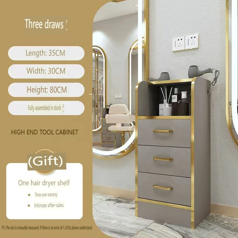 Mobile high-quality hair salon styling car beauty salon tool car hair salon trolley