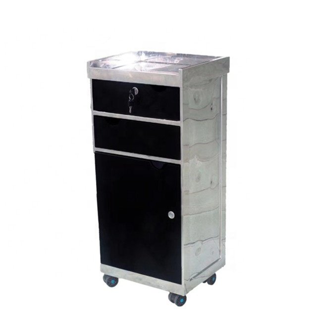 lockable hair salon trolley hair cart salon trolley