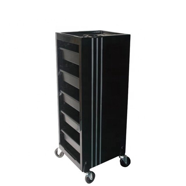 lockable hair salon trolley hair cart salon trolley