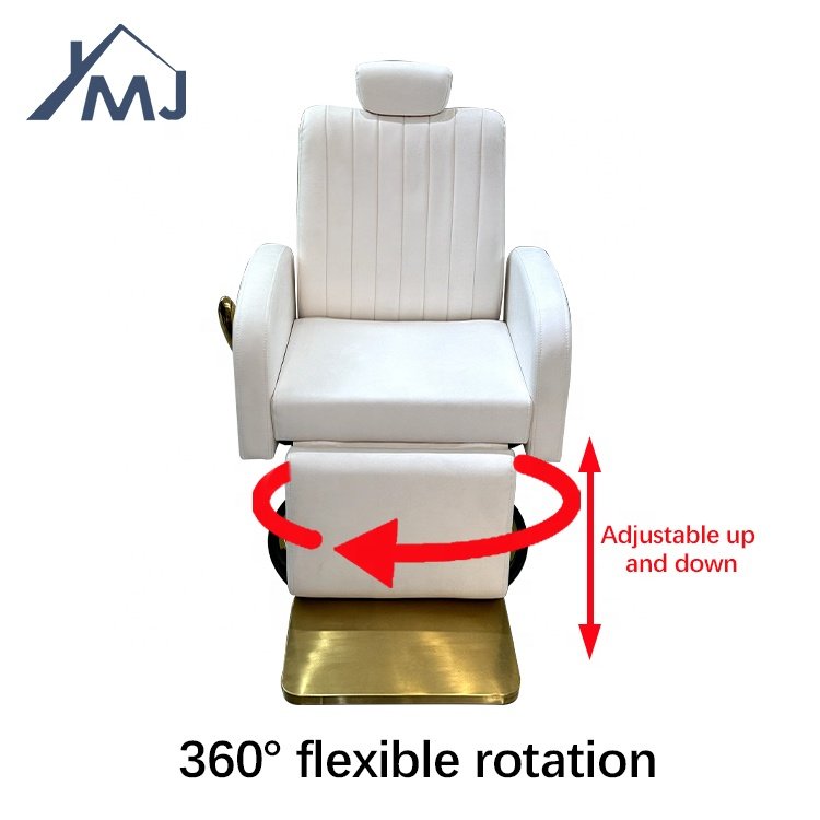 Modern Beauty Salon Furniture Head Spa Hydraulic Rotatable Barber Chair