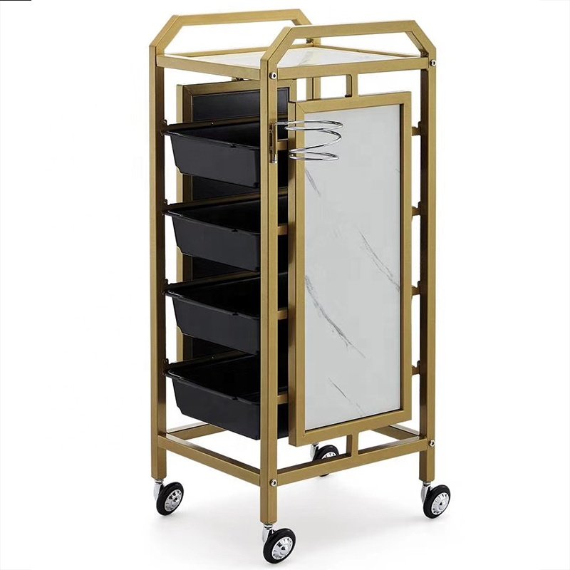 Great Foshan Factory Hot Sale Hair Salon Working Trolley