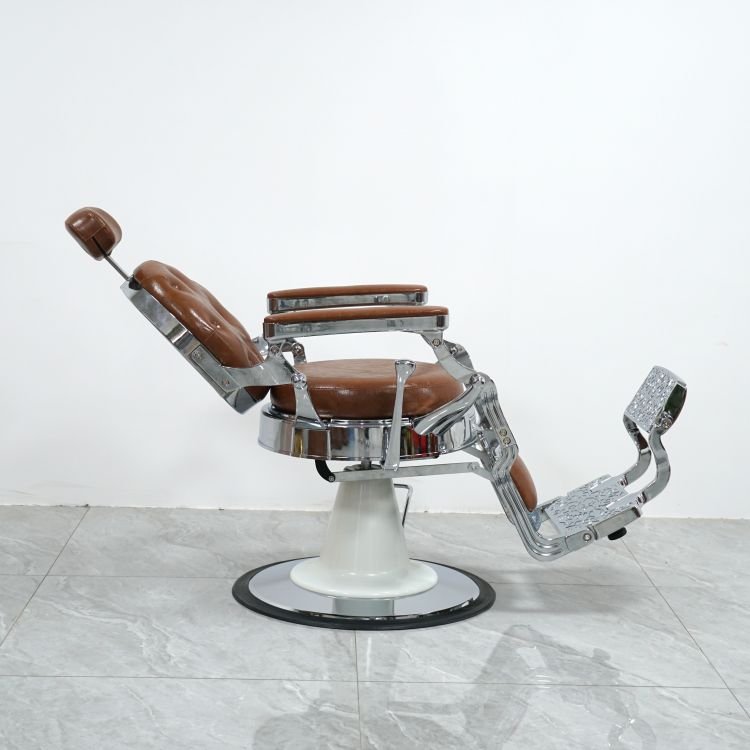 Elegant Durable Classic Barber Chairs wholesale vintage luxury salon equipment men's barber chairs