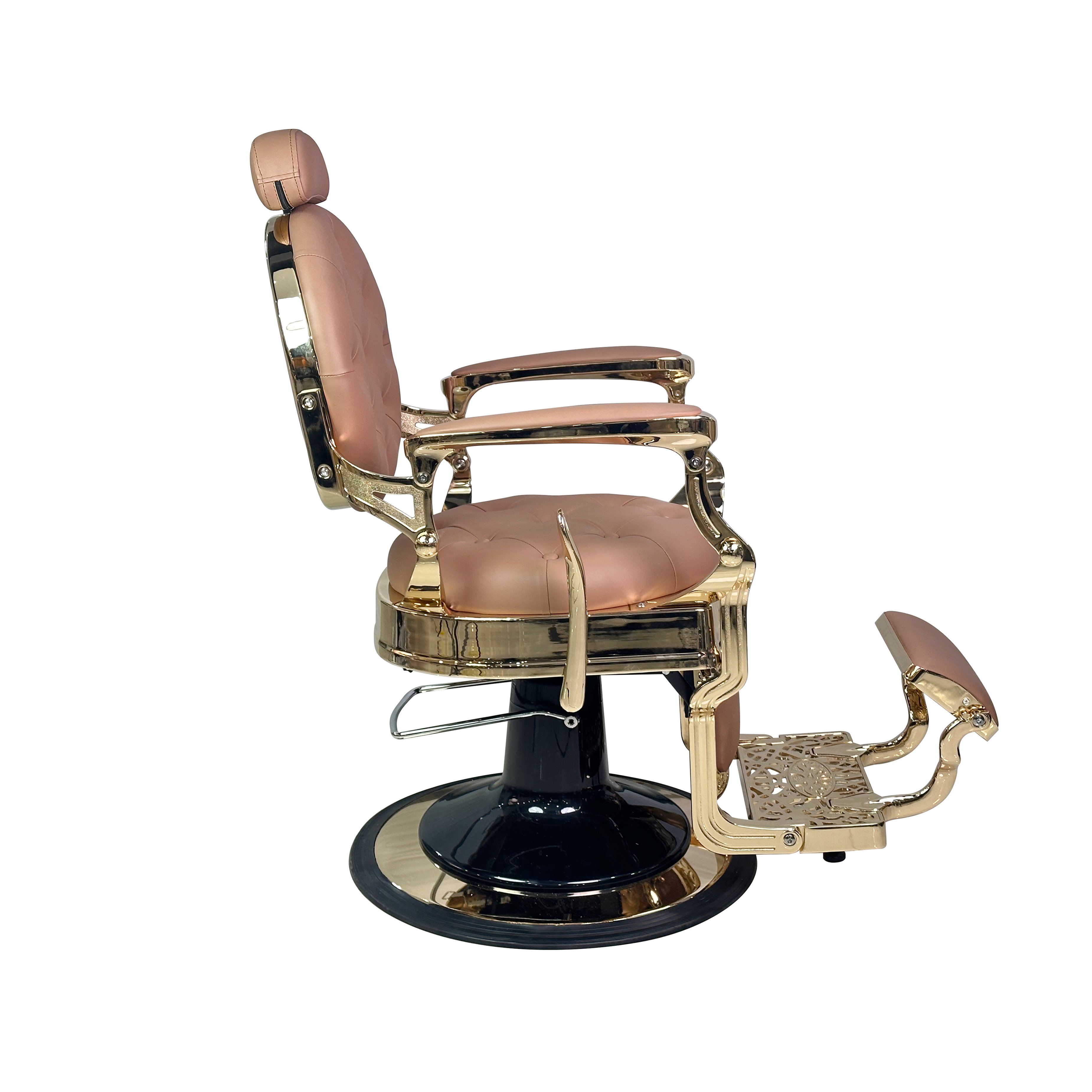 Retro Stylish Classic Hydraulic Hairdressing Salon Chair Premium Barber Chair King Style Armrest Barber Chair
