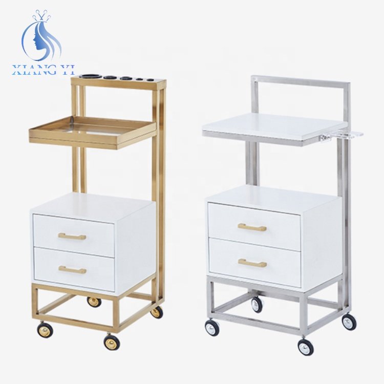 Beauty hair salon furniture barber Storage cart head spa equipment hairdressing trolley