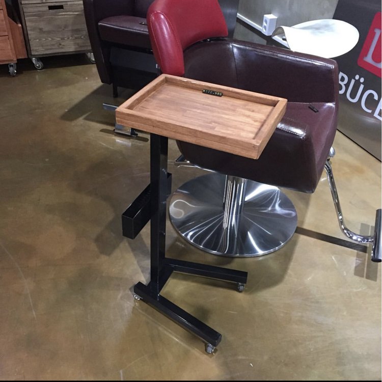 Salon Trolley Barber Shop Trolley with Magazine Holder for Hairdressing Beauty Salon Tool Trolley Factory Price Folding Industry