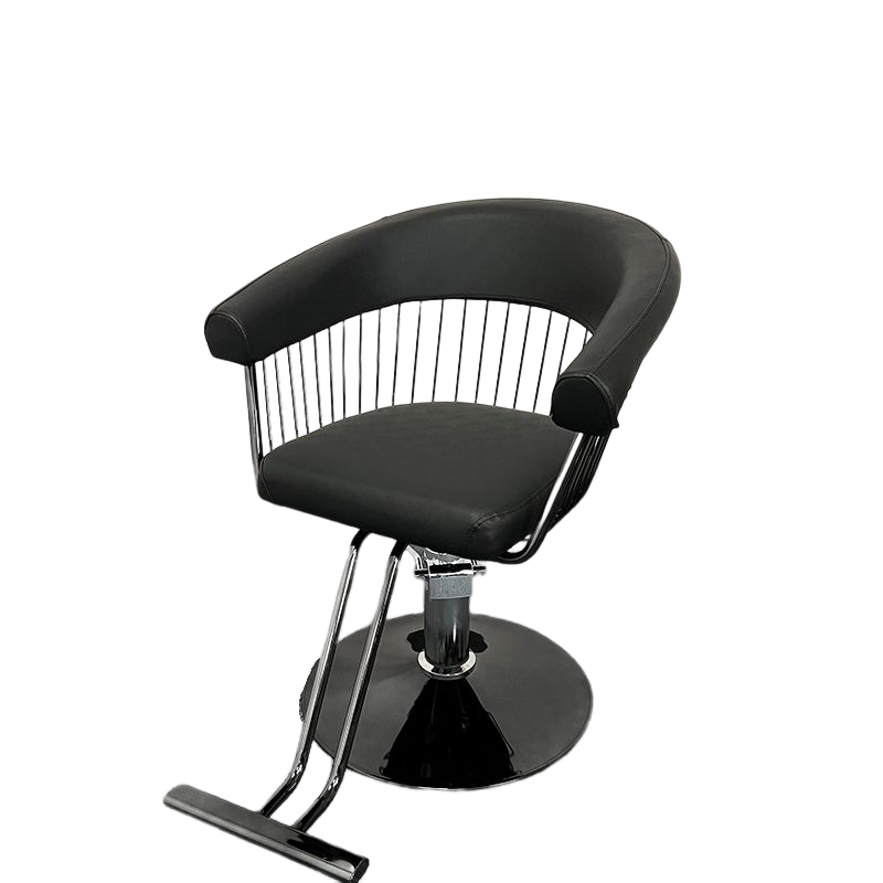 Newest High Quality Titanium black Salon Chairs And Furniture Luxury Barber Shop Chair Heavy Duty Hydraulic Hairdressing Chair
