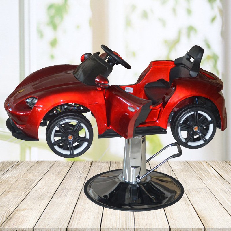 Wholesale Price Children Barber Chairs Portable Salon Used Hairdressing Motors Kids Cars Cutting Chairs with steering wheel