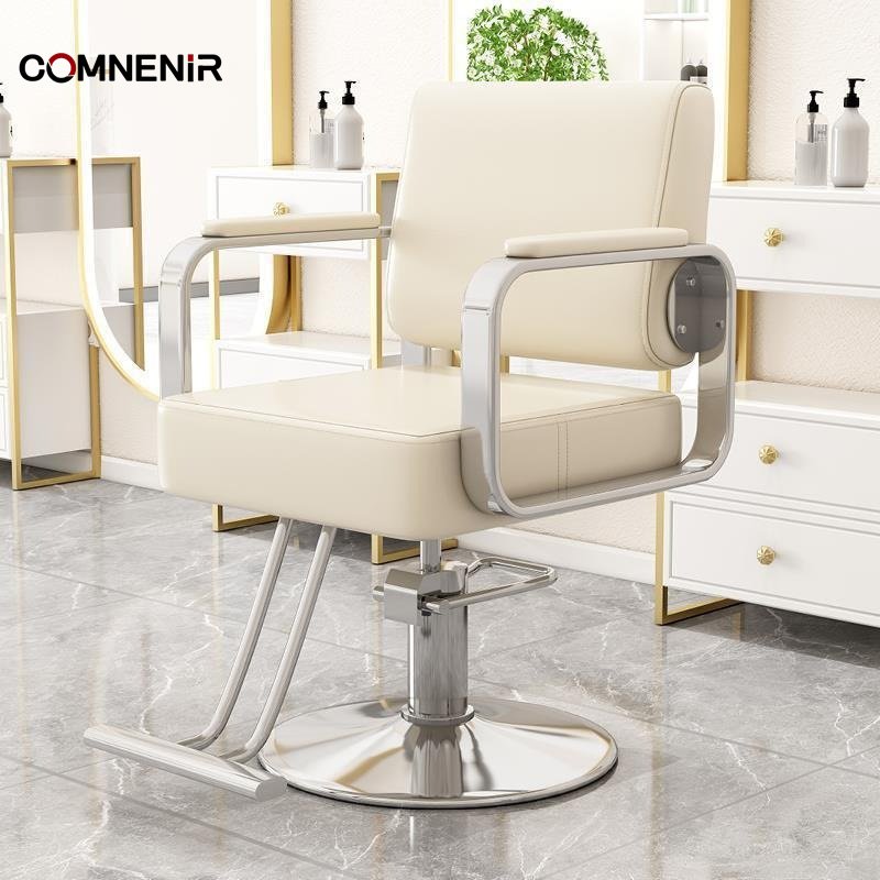 salon furniture chair parts beauty salon kids Black Flat Seat Barber washing customer chairs for nail