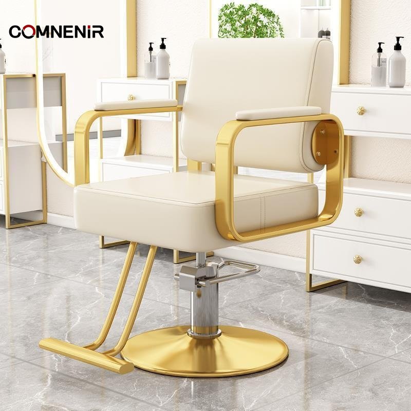salon furniture chair parts beauty salon kids Black Flat Seat Barber washing customer chairs for nail