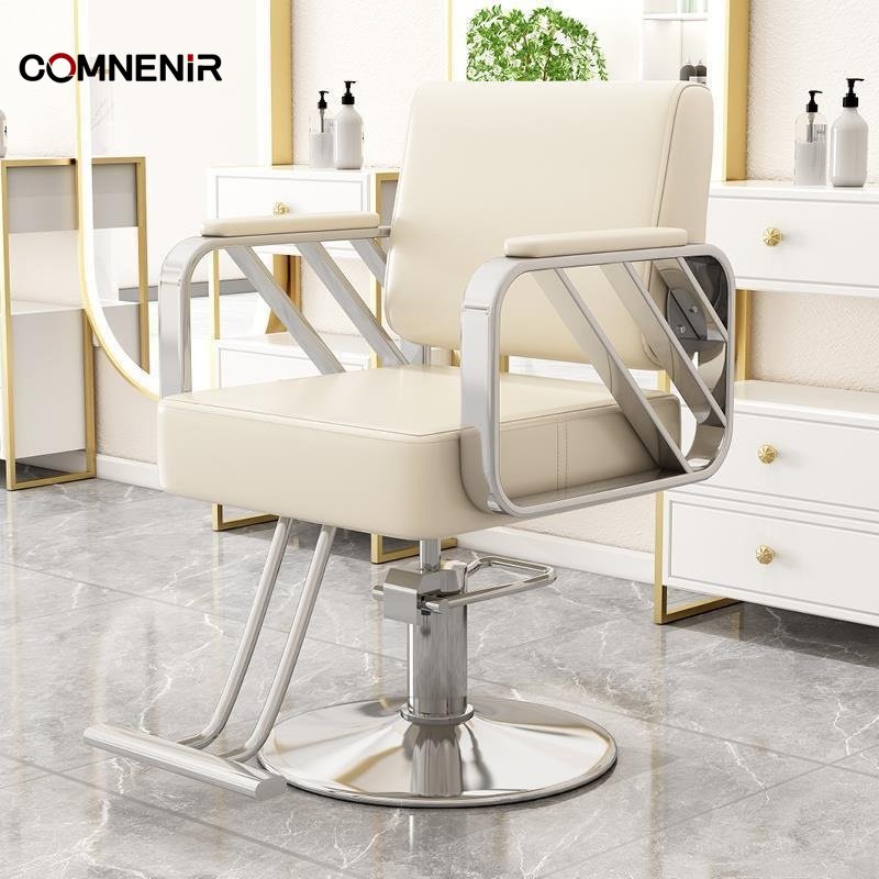 salon furniture chair parts beauty salon kids Black Flat Seat Barber washing customer chairs for nail