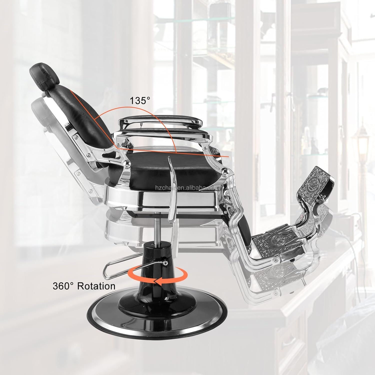 New Design Hairdressing chair Barber Hair Salon Furniture Factory Supply Modern China Luxury Vintage chairs