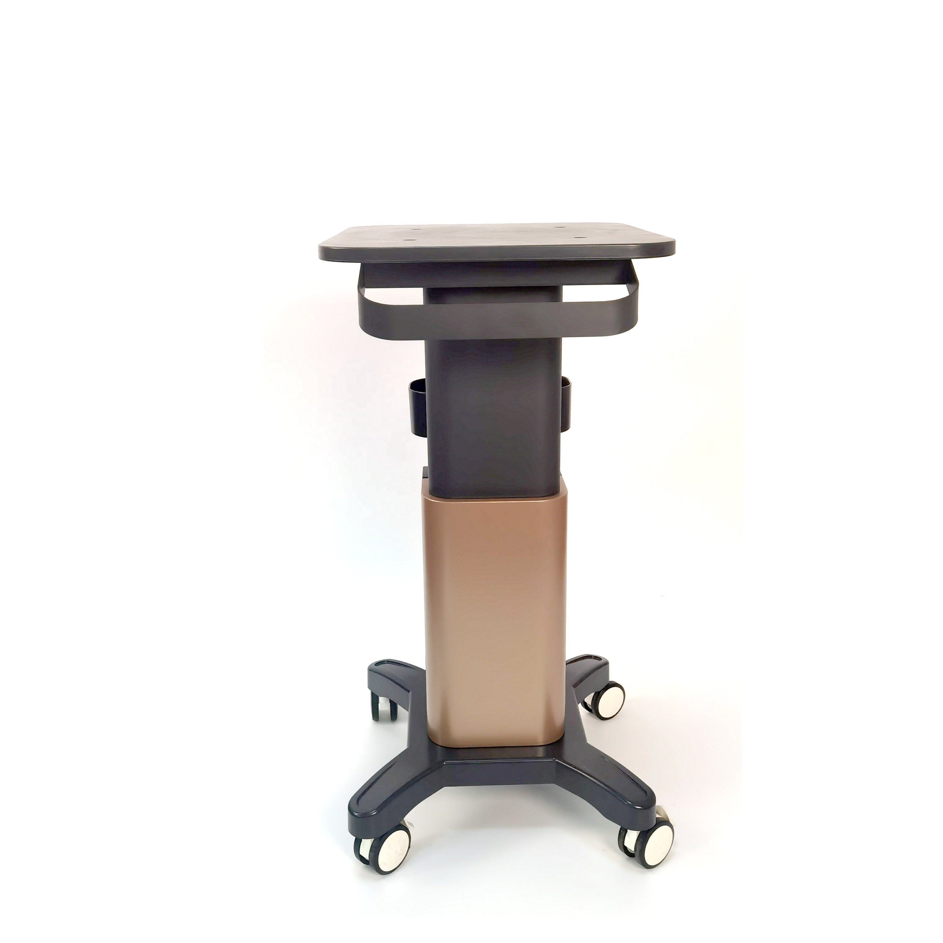 Professional Stylish design hardware metal ABS medical storage carts trolleys for hydra machine