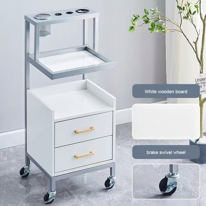 Trolley Metal Hair Salon Facial Trolley Cart Spa