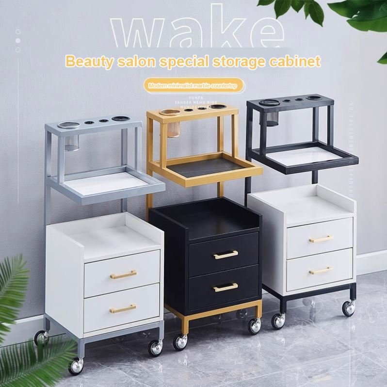 Trolley Metal Hair Salon Facial Trolley Cart Spa