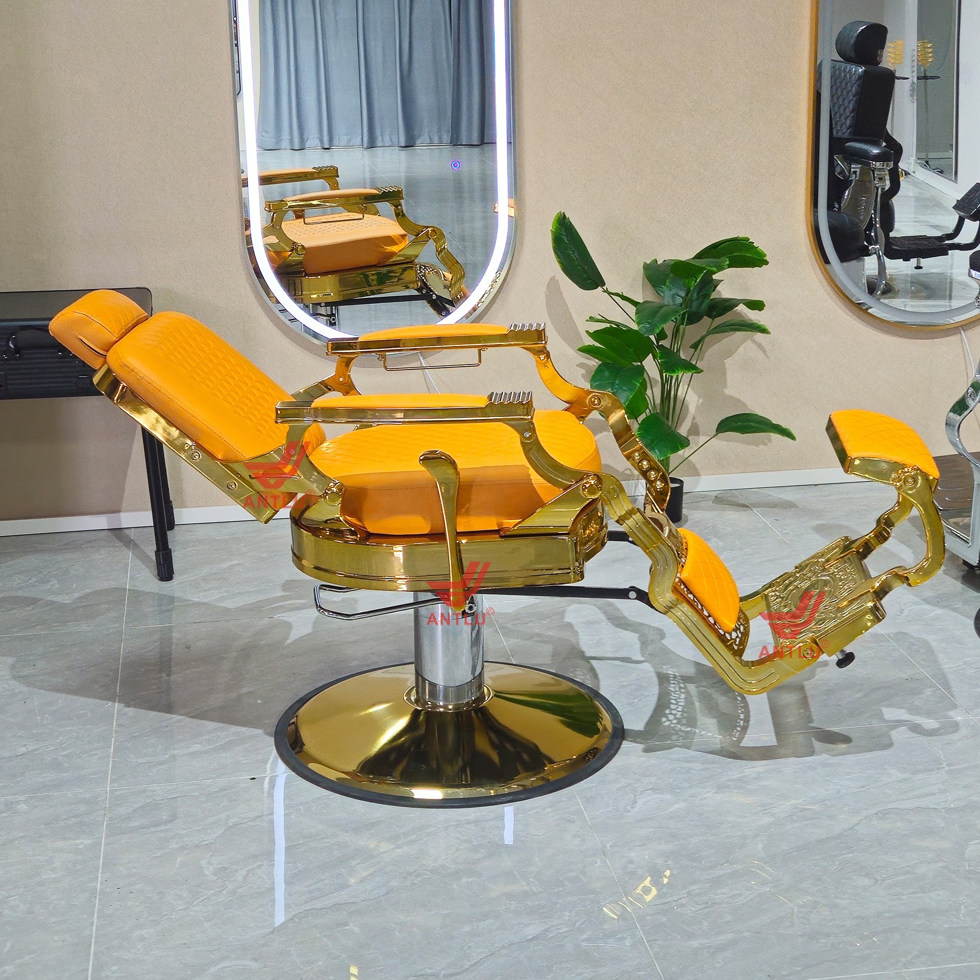 Hair Salon barber Shop chairs Heavy Duty Luxury Hydraulic Pump Hairdressing vintage barber chair for man