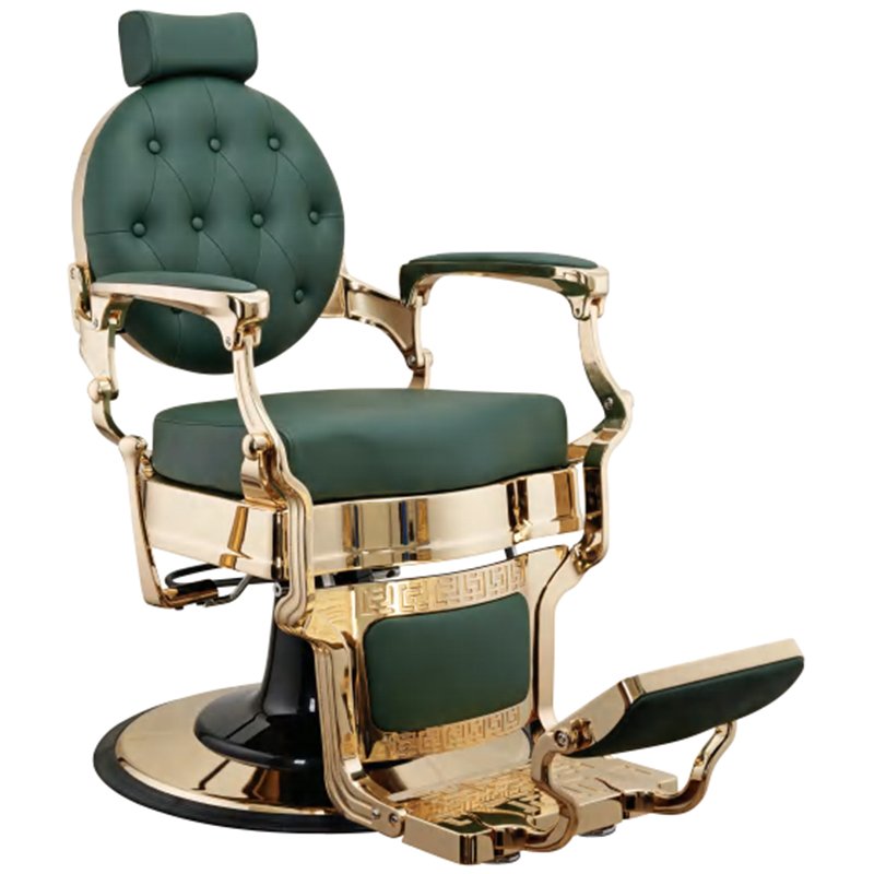 Men's Barber Chair Salon Chair for Hair Cutting Metal Aluminum Salon Furniture Set Equipment Beauty Modern Traditional