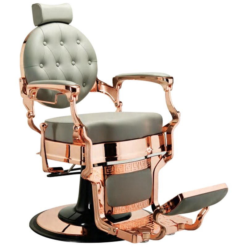 Men's Barber Chair Salon Chair for Hair Cutting Metal Aluminum Salon Furniture Set Equipment Beauty Modern Traditional