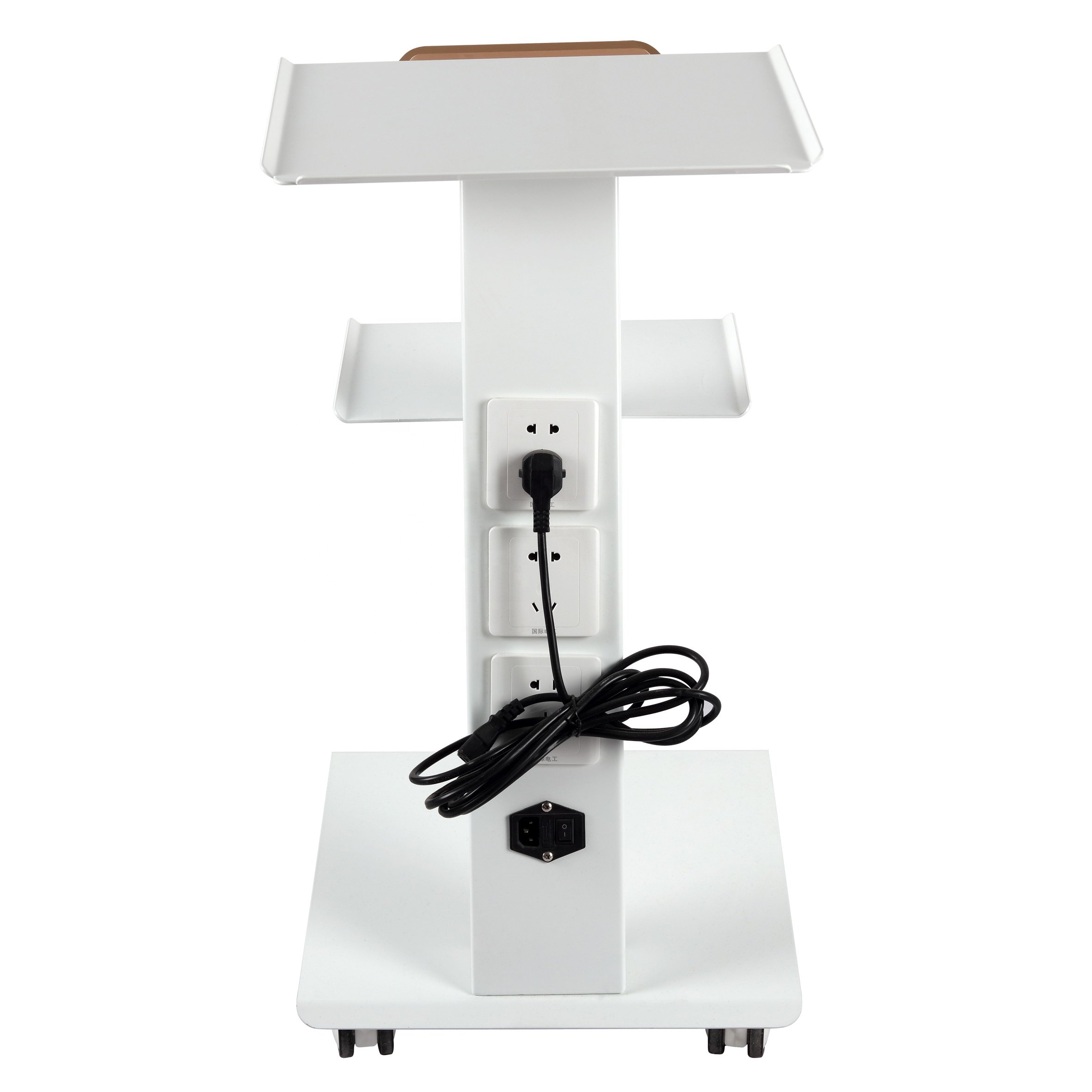 Beauty Salon Trolley Cart Spa Furniture Hairdresser Mobile Rolling Wheel Medical Storage Beauty Trolley Cart