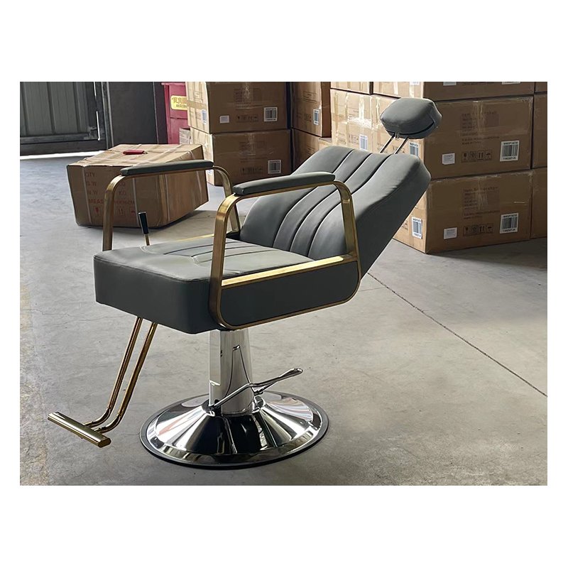 Hydraulic styling barber chair for hairdressing cosmetic black