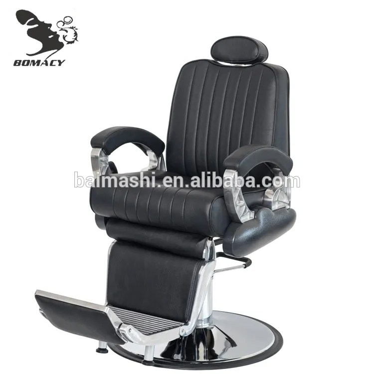 Bomacy high density foam barber chair salon stool beauty rolling work spa cutting portable base thick hair salon stool