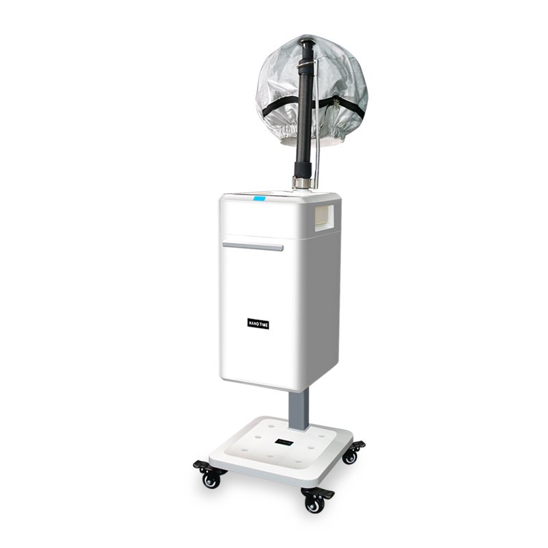 Synteth Hair Salon Use Professional Hair Spa Steamer Silver/white with Trolley